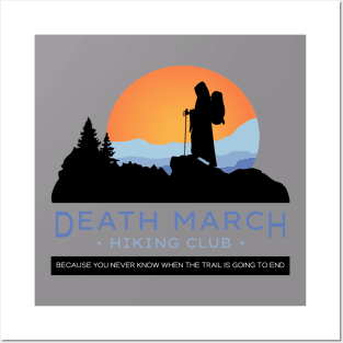 Death March Hiking Club Posters and Art